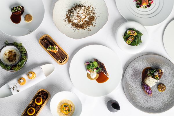 Dégustation au restaurant gastronomique de la Maison Décotterd
