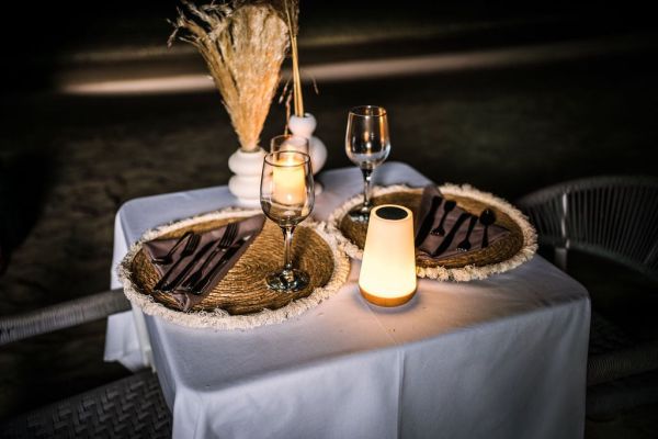 Dîner sur la plage