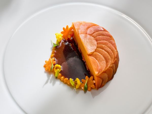 Menu gastronomique Terroir de la Villa René Lalique