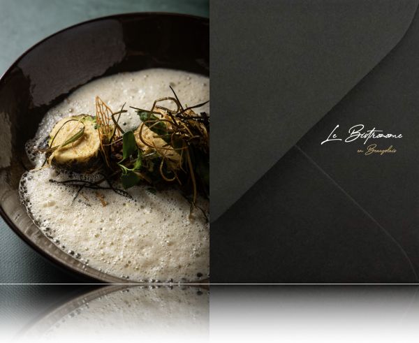 Dîner Menu Intuition en 3 temps