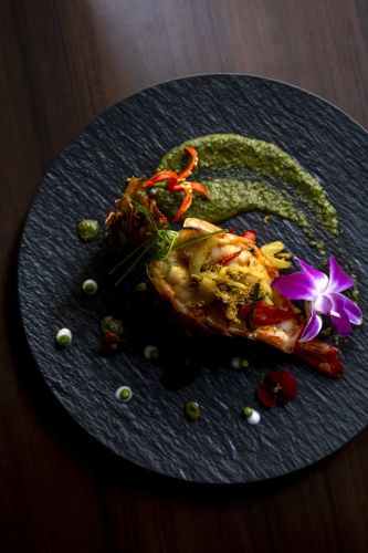Menu carte blanche 5 services