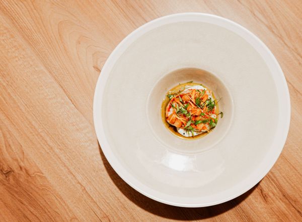 Menu Le JOAT en 4 temps - Accord mets et vins